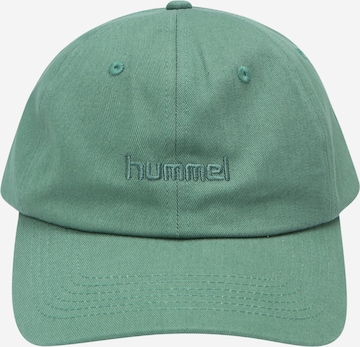 Hummel Cap 'Leo' in Grün: predná strana