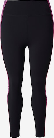 Skinny Leggings Ulla Popken en noir : devant