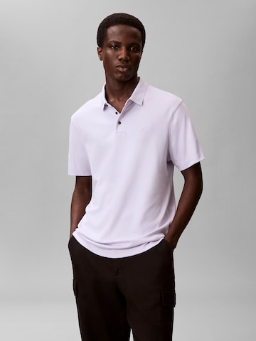 Calvin Klein Poloshirt in Lila: Vorderseite