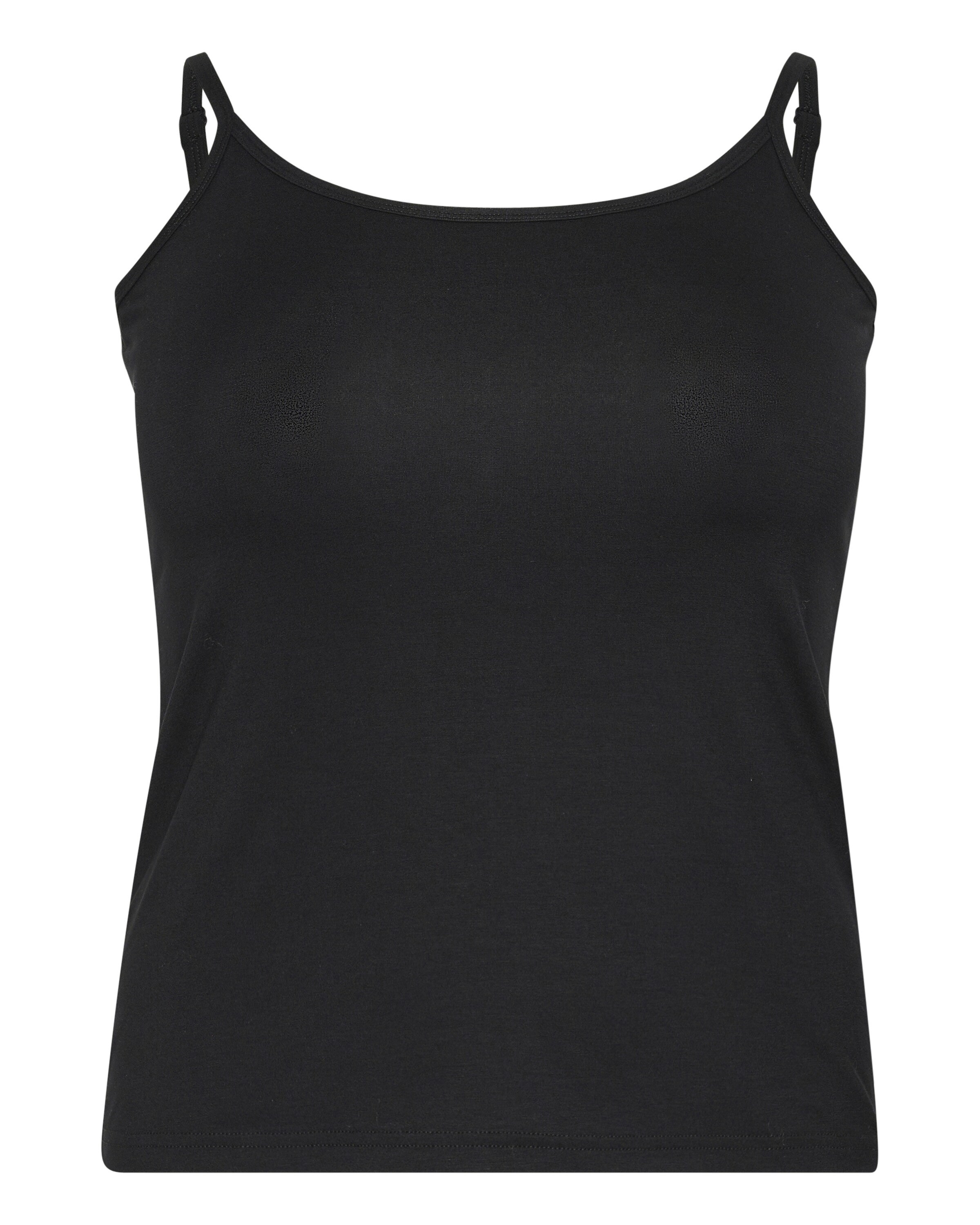 KAFFE CURVE Topp 'KC Jena' i svart: framsida