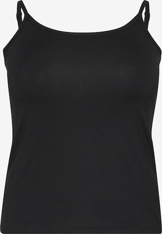 KAFFE CURVETop 'KC Jena' - crna boja: prednji dio