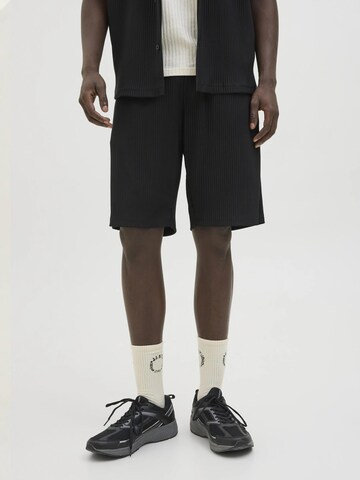 JACK & JONES Loosefit Bukser i sort