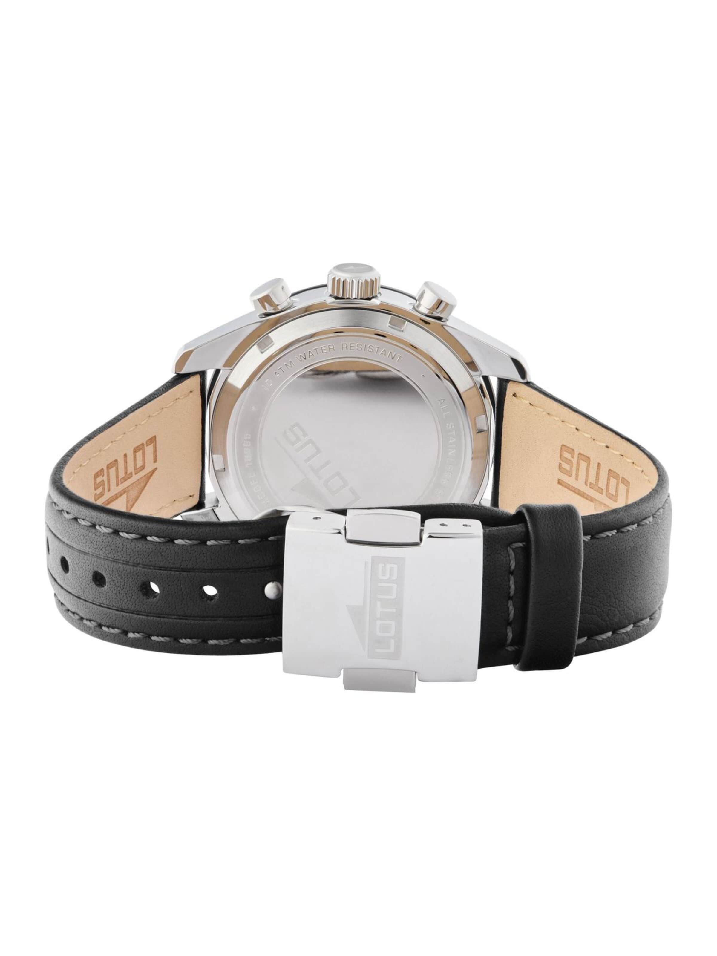Lotus Analoog horloge in Groen