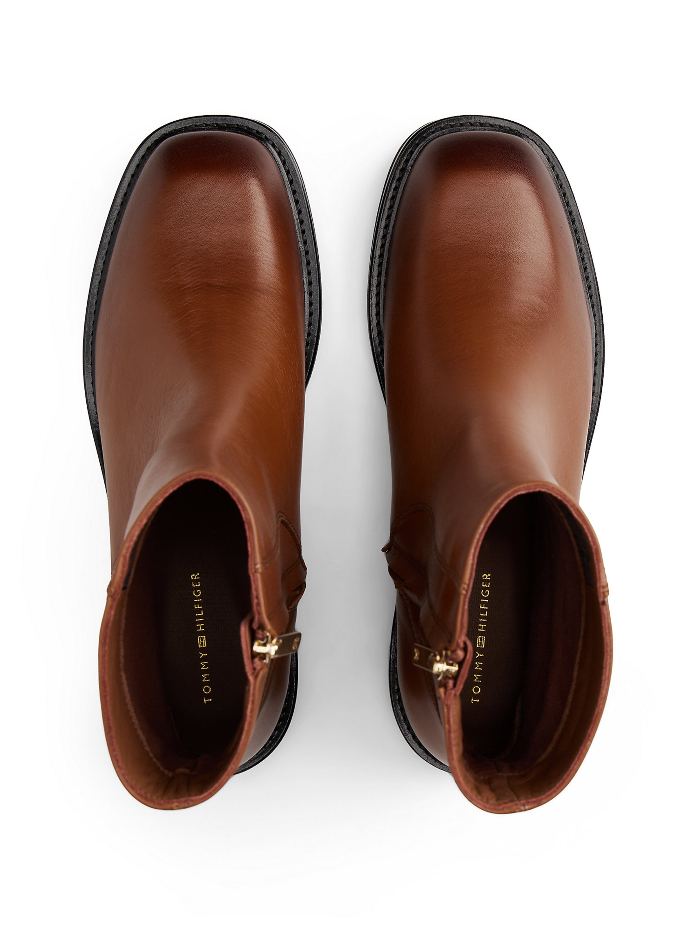 TOMMY HILFIGER Ankle Boots in Braun