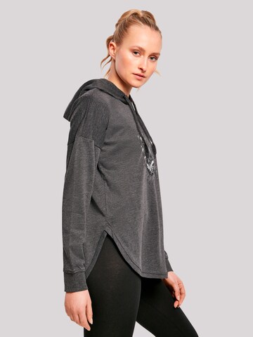 F4NT4STIC Sweatshirt 'Skelettpaar Tanzt Mit Band' in Grau