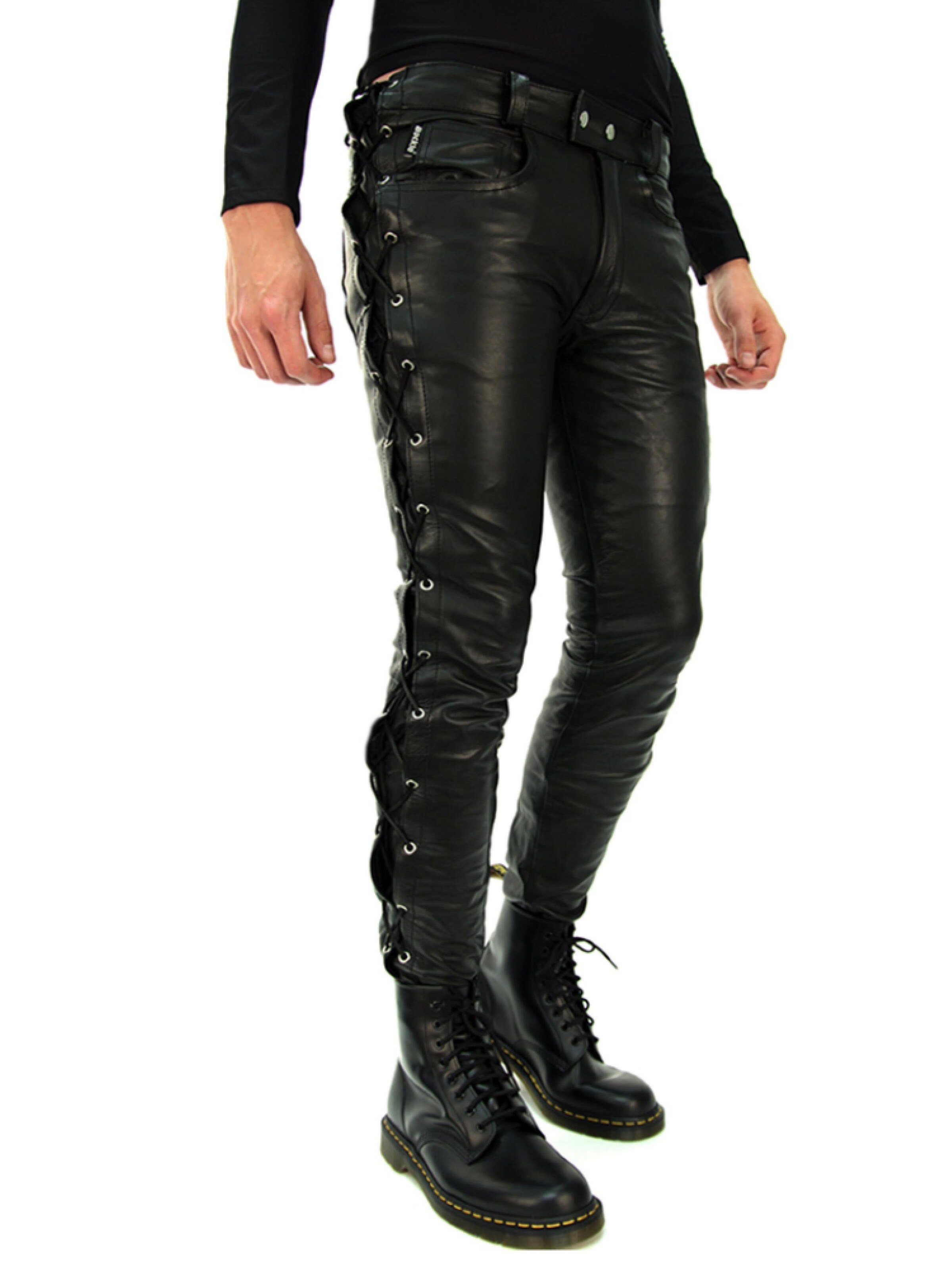 BOCKLE Skinny Hose‌‌‌‌‌‌‌‌‌ in Schwarz