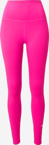 Pantaloni sport 'One' de la NIKE pe roz: față