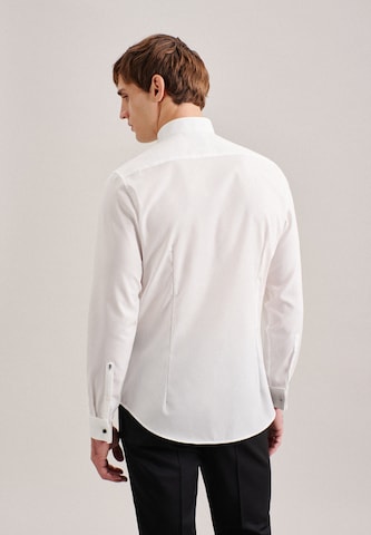 SEIDENSTICKER Slim fit Business Shirt in White