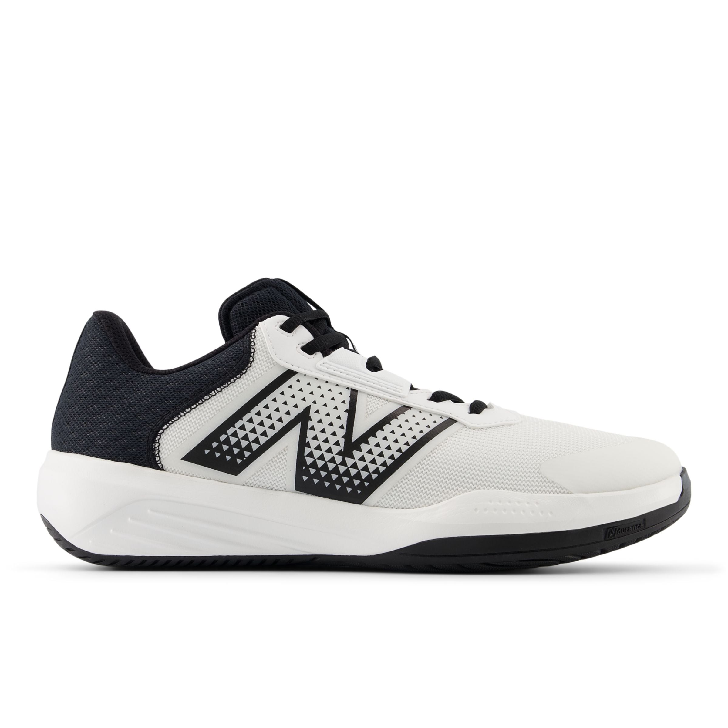 Baskets basses new balance en blanc : devant