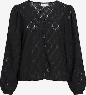 VILA Bluse 'ABBI' in Schwarz: Vorderseite