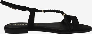 TAMARIS Sandals in Black