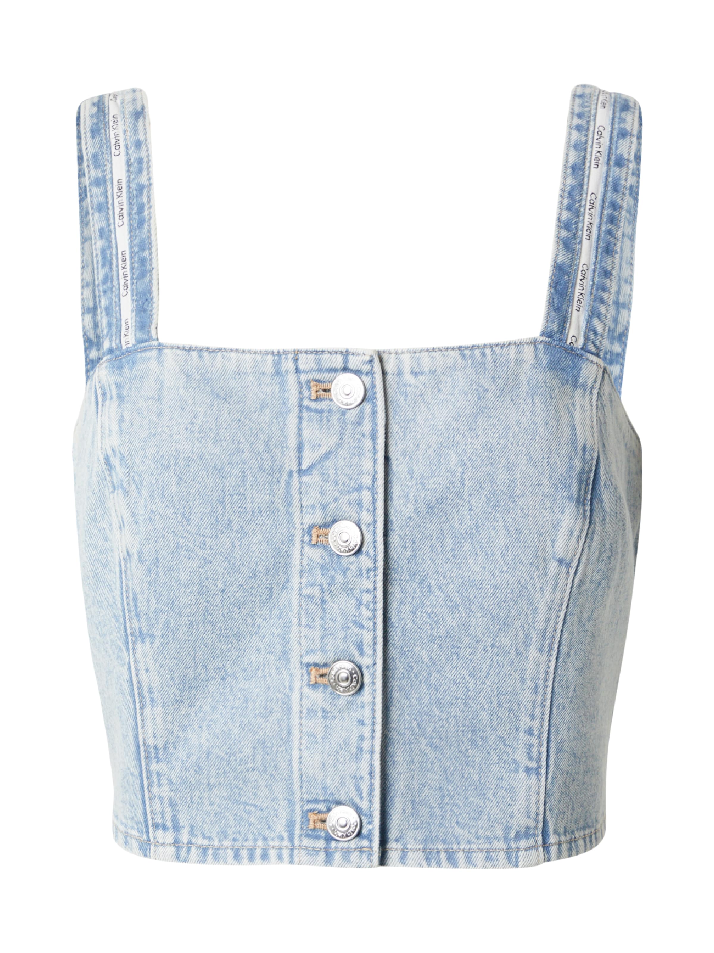 Calvin Klein Jeans Top w kolorze niebieski: przód