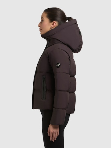 khujo Winter jacket 'Enits' in Purple