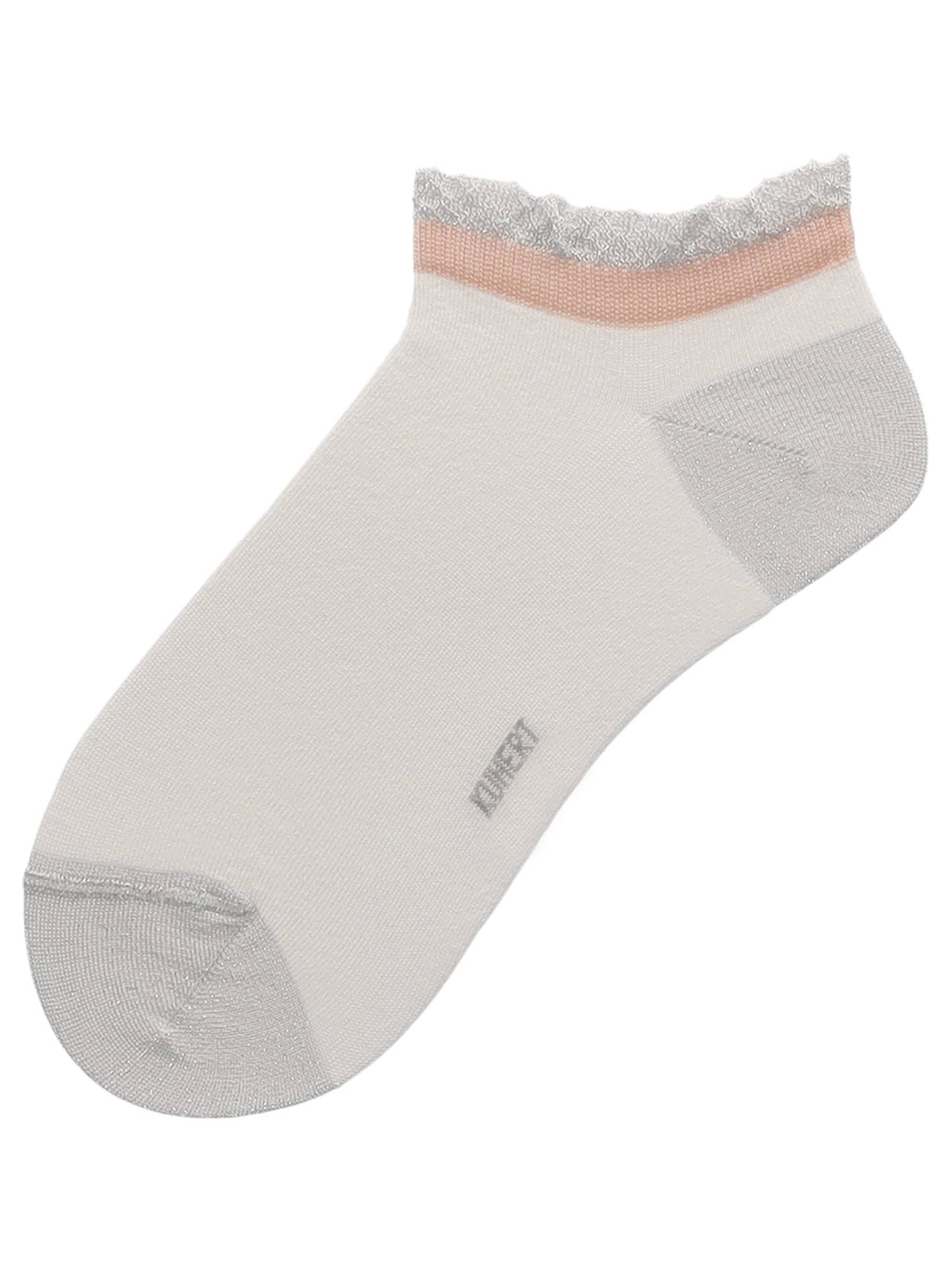 KUNERT Socken 'Elegant Essential' in Weiß: Vorderseite