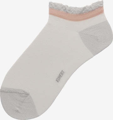 KUNERT Socken 'Elegant Essential' in Weiß: Vorderseite