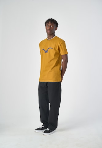 Cleptomanicx T-Shirt 'Mowe' in Braun