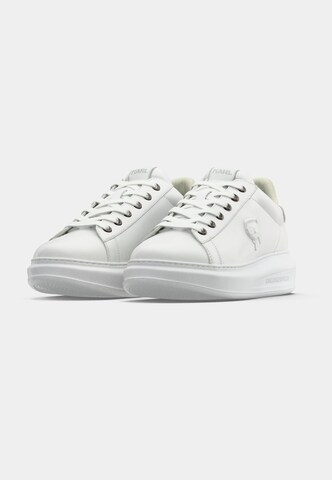 Sneaker low de la Karl Lagerfeld pe alb