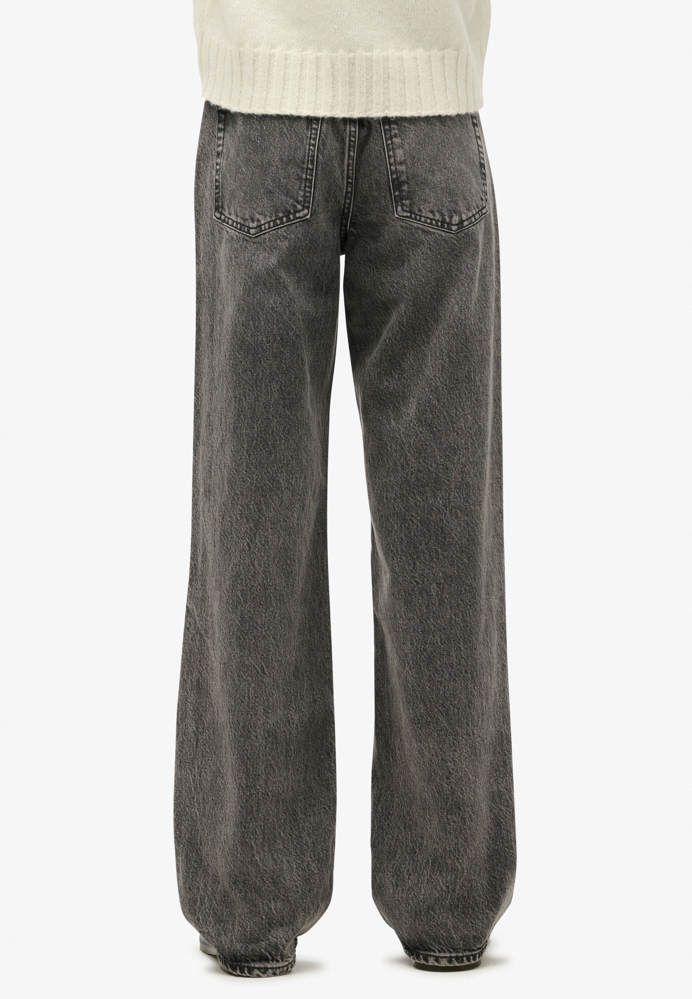 Wide Leg Jean Superdry & Co en gris