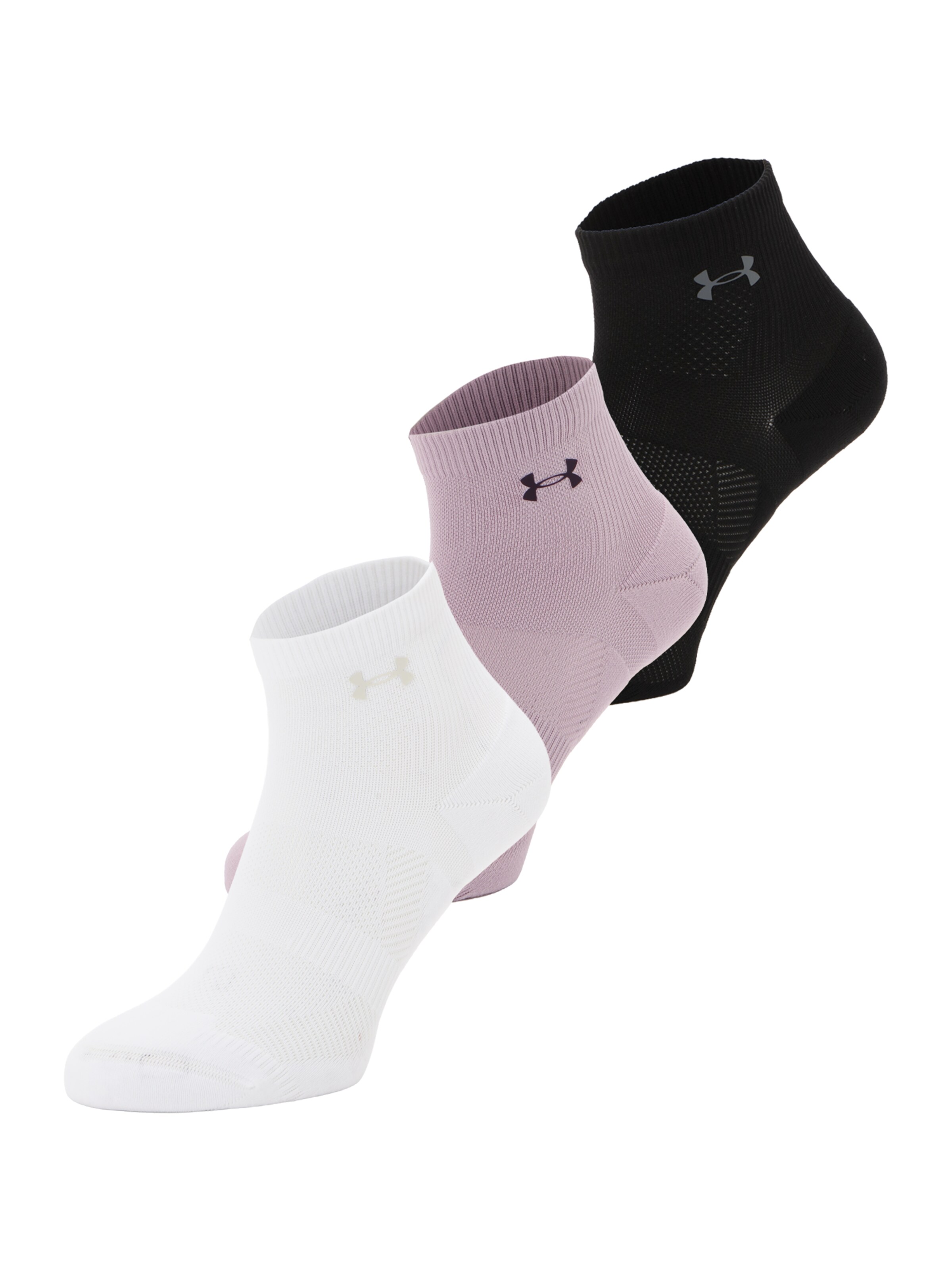 Șosete sport de la UNDER ARMOUR pe roz: față