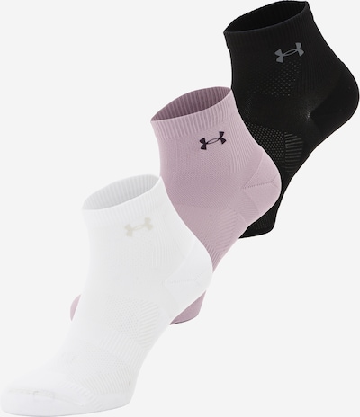 UNDER ARMOUR Urheilusukat koossa 35-37,5 värissä eosiini / musta / valkoinen, Tuotenäkymä