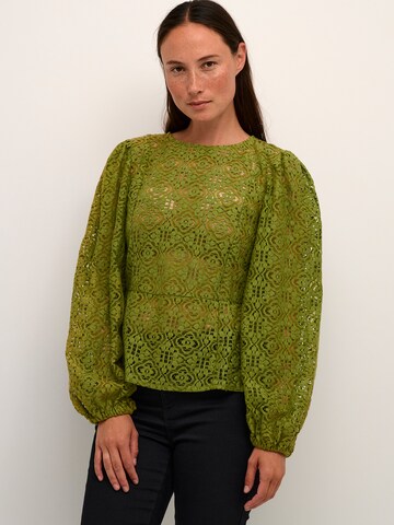 Kaffe Blouse 'Theodora' in Green: front