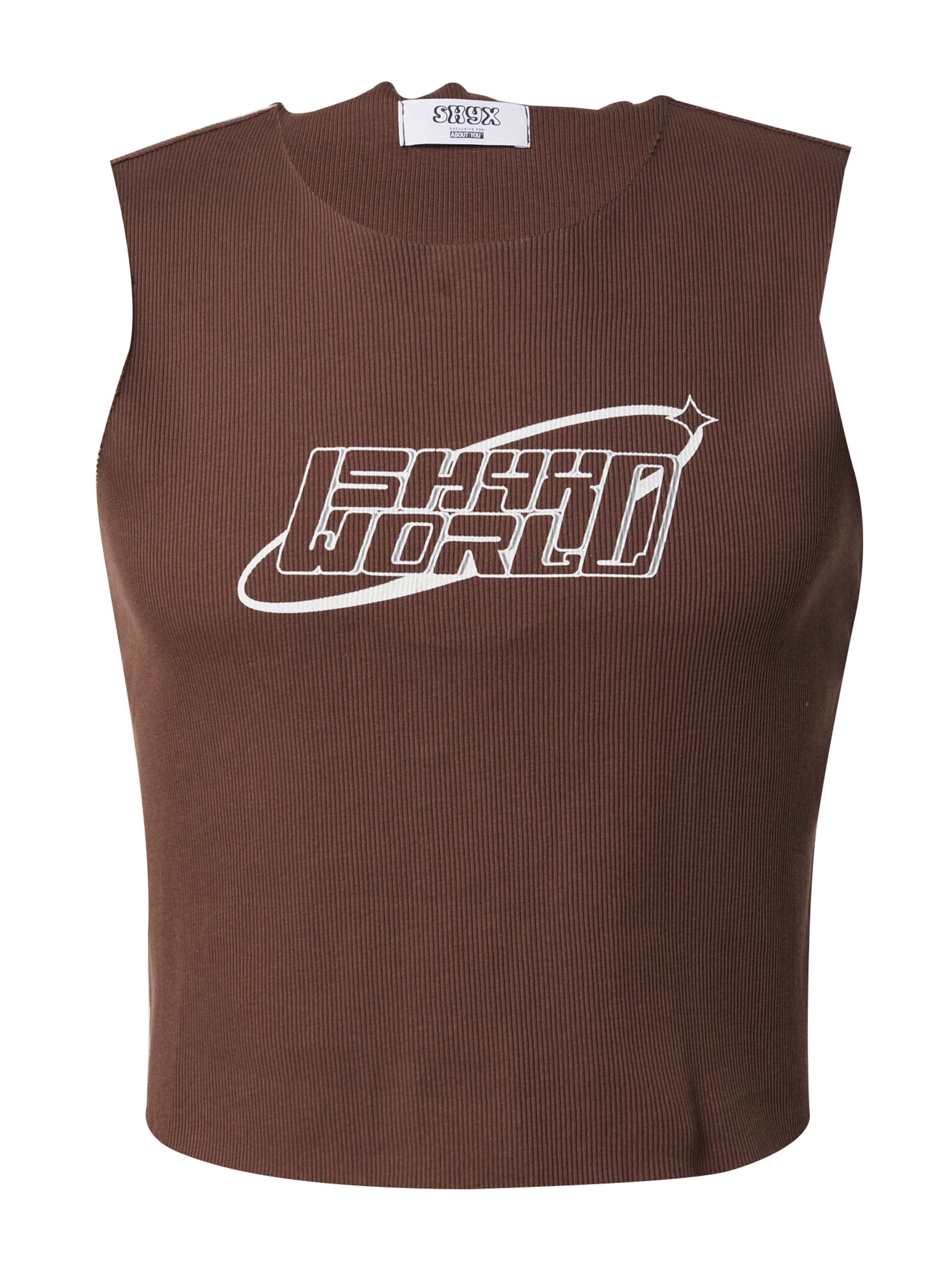 SHYX Shirt &#x27;Angely&#x27; in Brown: front