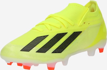 ADIDAS PERFORMANCE Soccer Cleats 'X Crazyfast Pro' in Yellow: front