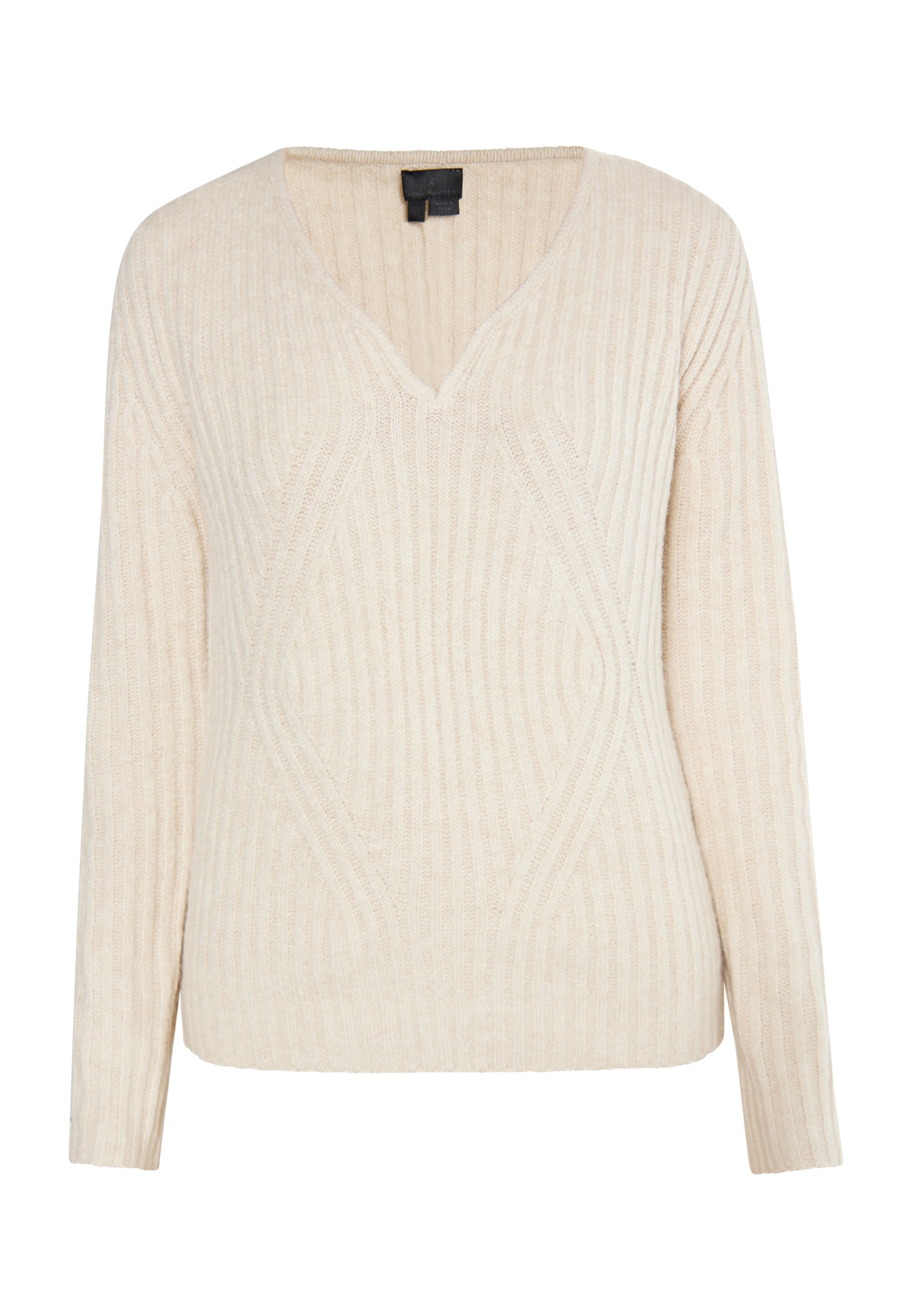 DreiMaster Klassik Свитер 'Ledkin' в Бежевый: спереди