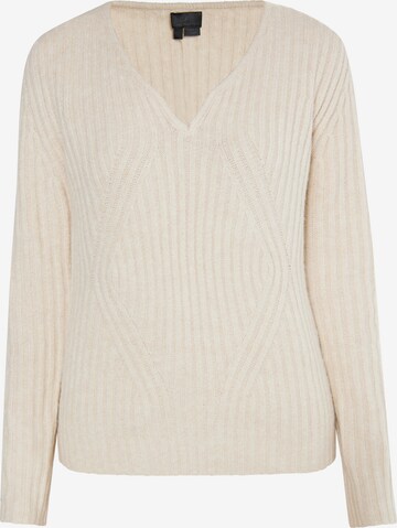 DreiMaster Klassik Sweater 'Ledkin' in Beige: front