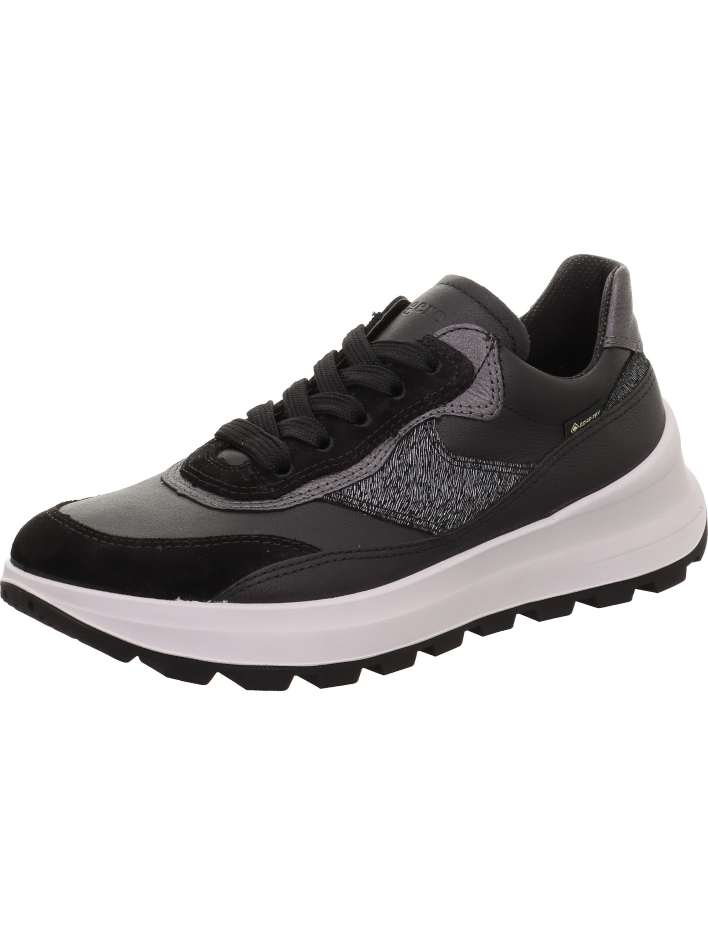 Legero Sneakers  'T4 RUN' in Schwarz: Vorderseite
