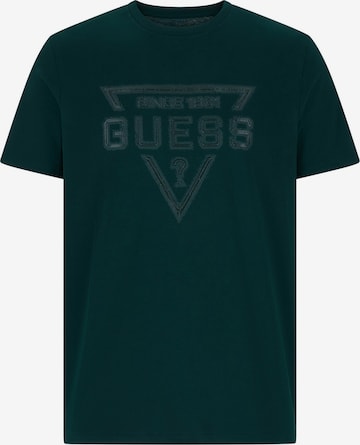 GUESS Tričko - Zelená: predná strana