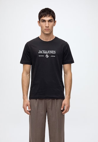 JACK & JONES Μπλουζάκι 'JORFREDERIKSBERG' σε κόκκινο