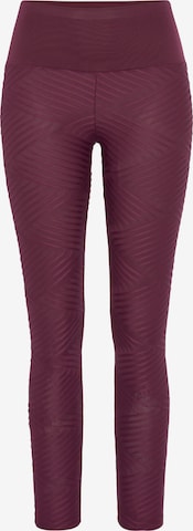 LASCANA ACTIVE Sporthose in Lila: Vorderseite