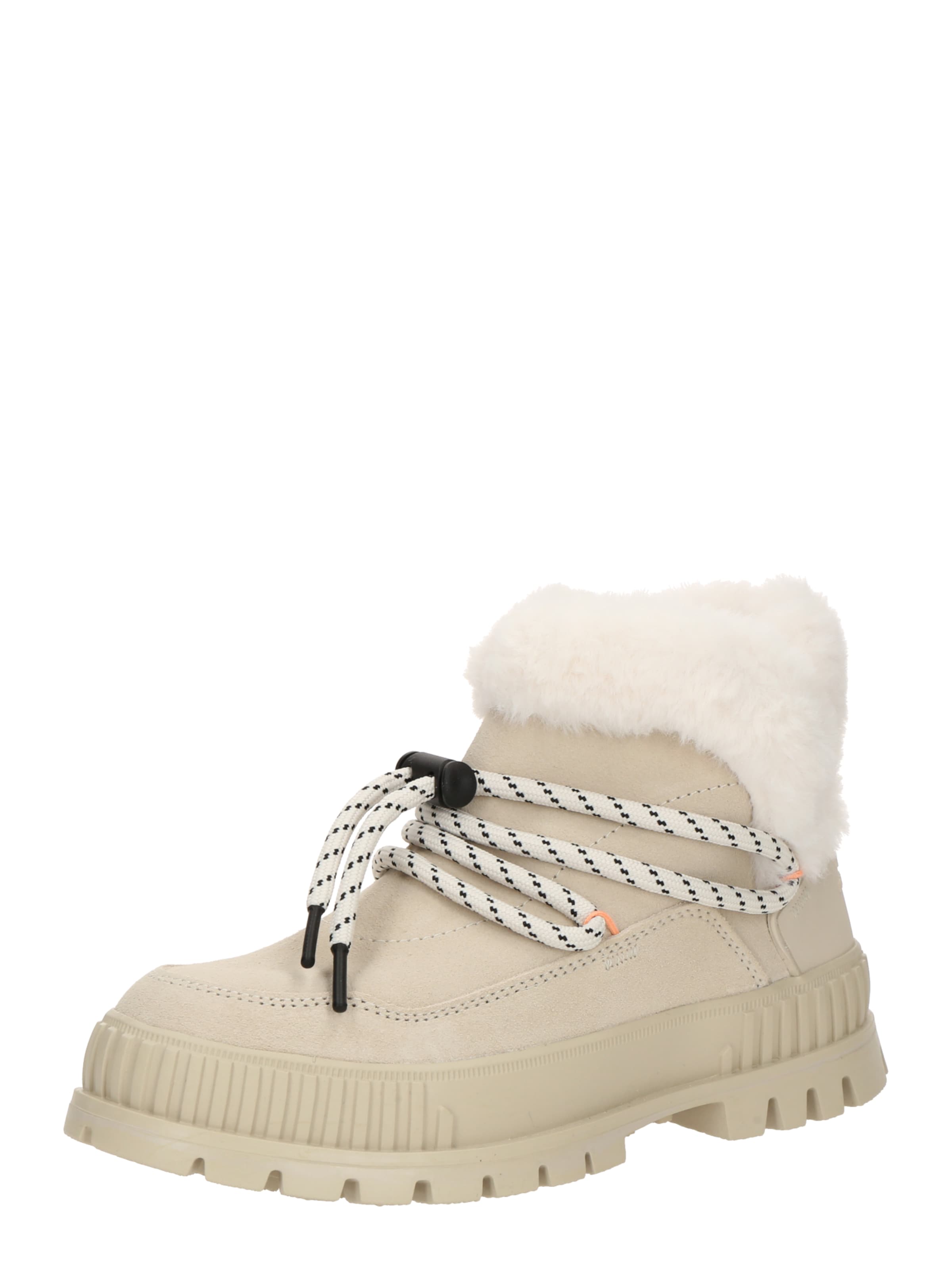 Palladium Μποτάκι με κορδόνια 'Pallashock Lo Hiver' σε μπεζ: μπροστά