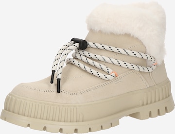 Stivaletto stringato 'Pallashock Lo Hiver' di Palladium in beige: frontale