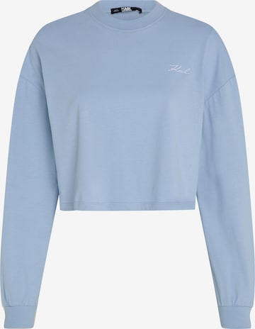 Karl Lagerfeld Shirt in Blauw: voorkant