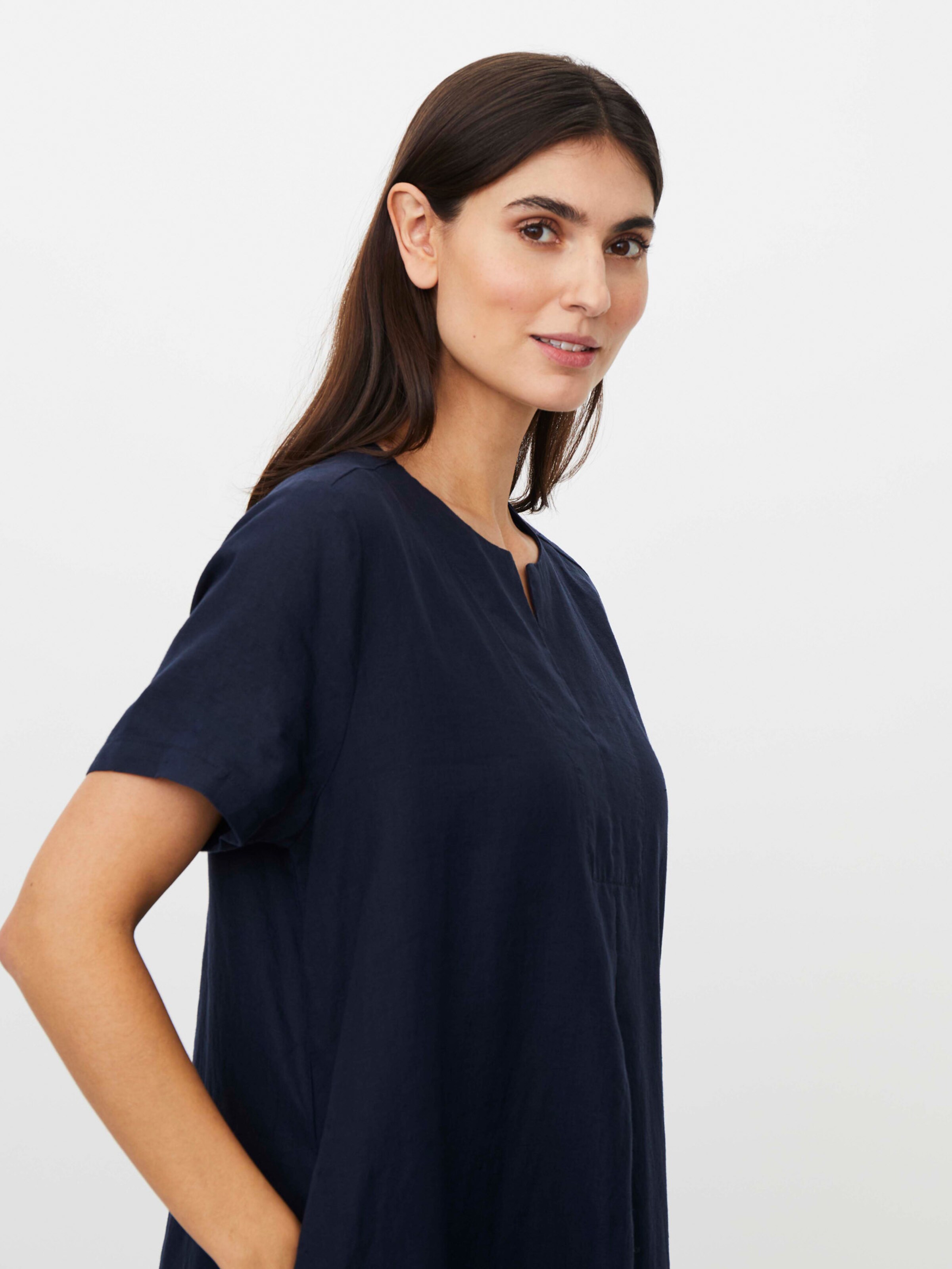 Robe 'Nipani' Masai en bleu