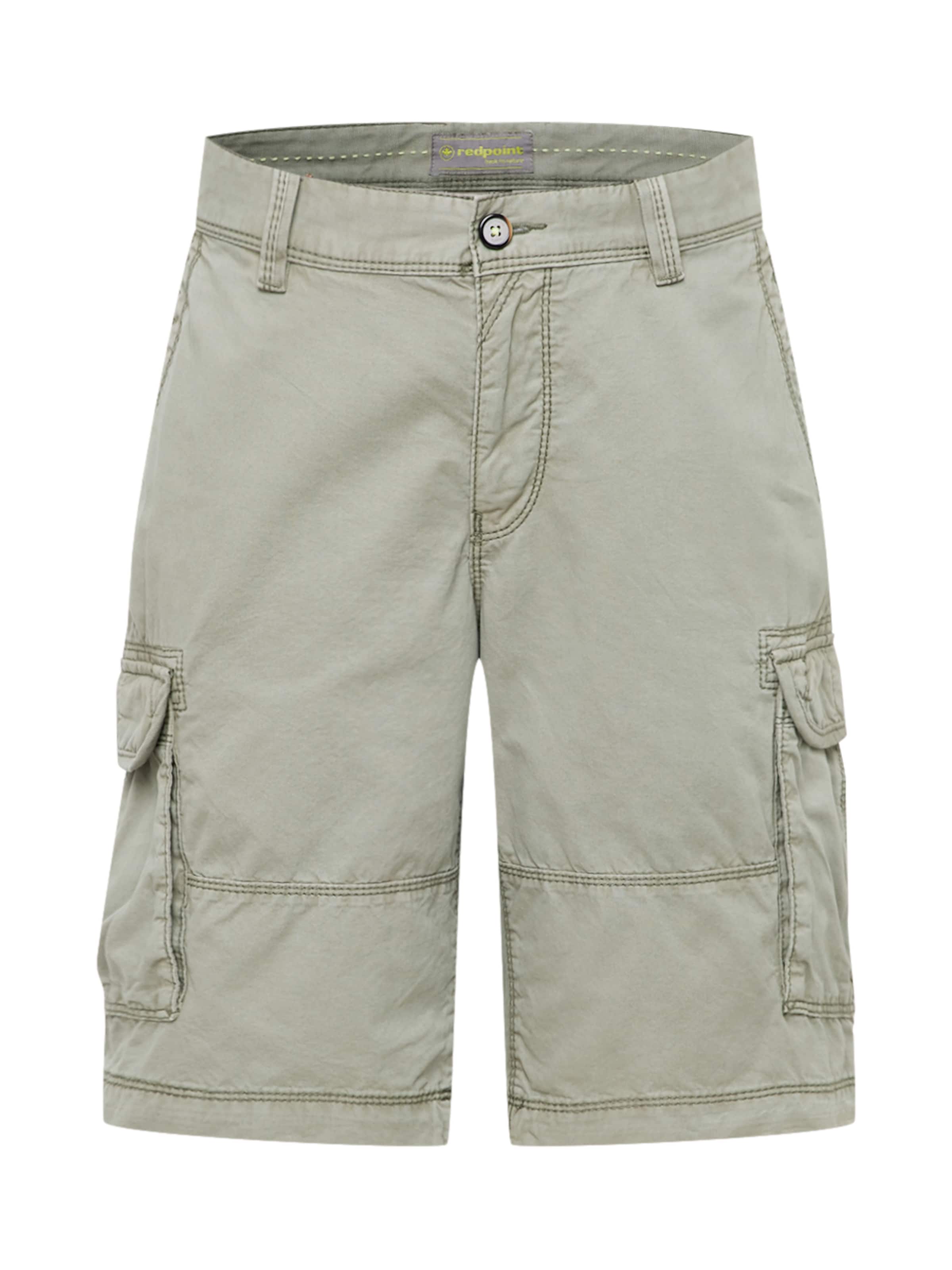 REDPOINT tavaline Klapptaskutega püksid, värv hall: eest vaates
