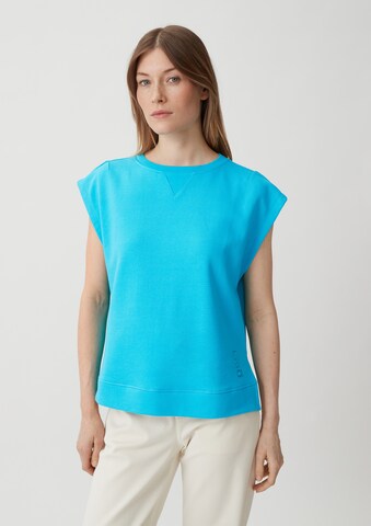 comma casual identity Sweatshirt in Blauw: voorkant