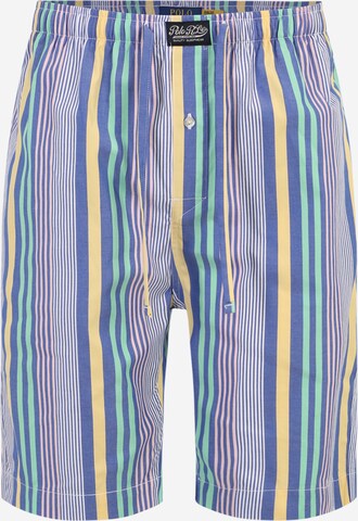 Pantaloncini da pigiama di Polo Ralph Lauren in blu: frontale