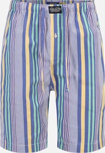 Pantaloncini da pigiama Polo Ralph Lauren di colore blu / giallo / verde / rosa, Visualizzazione prodotti