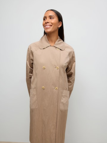 VERO MODA Overgangsfrakke 'AWAuden' i beige