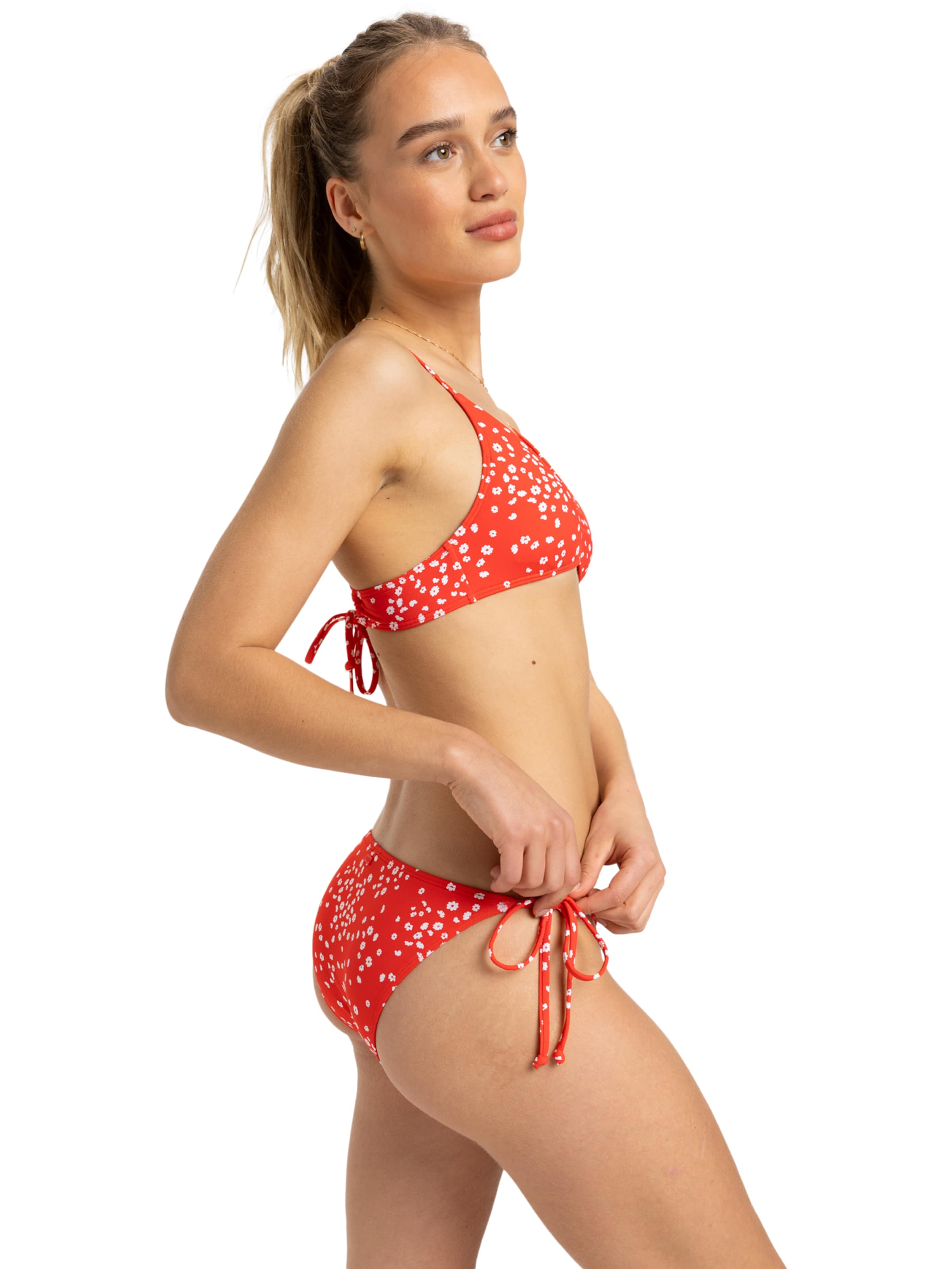 ROXY Bustier Bikini in Rood