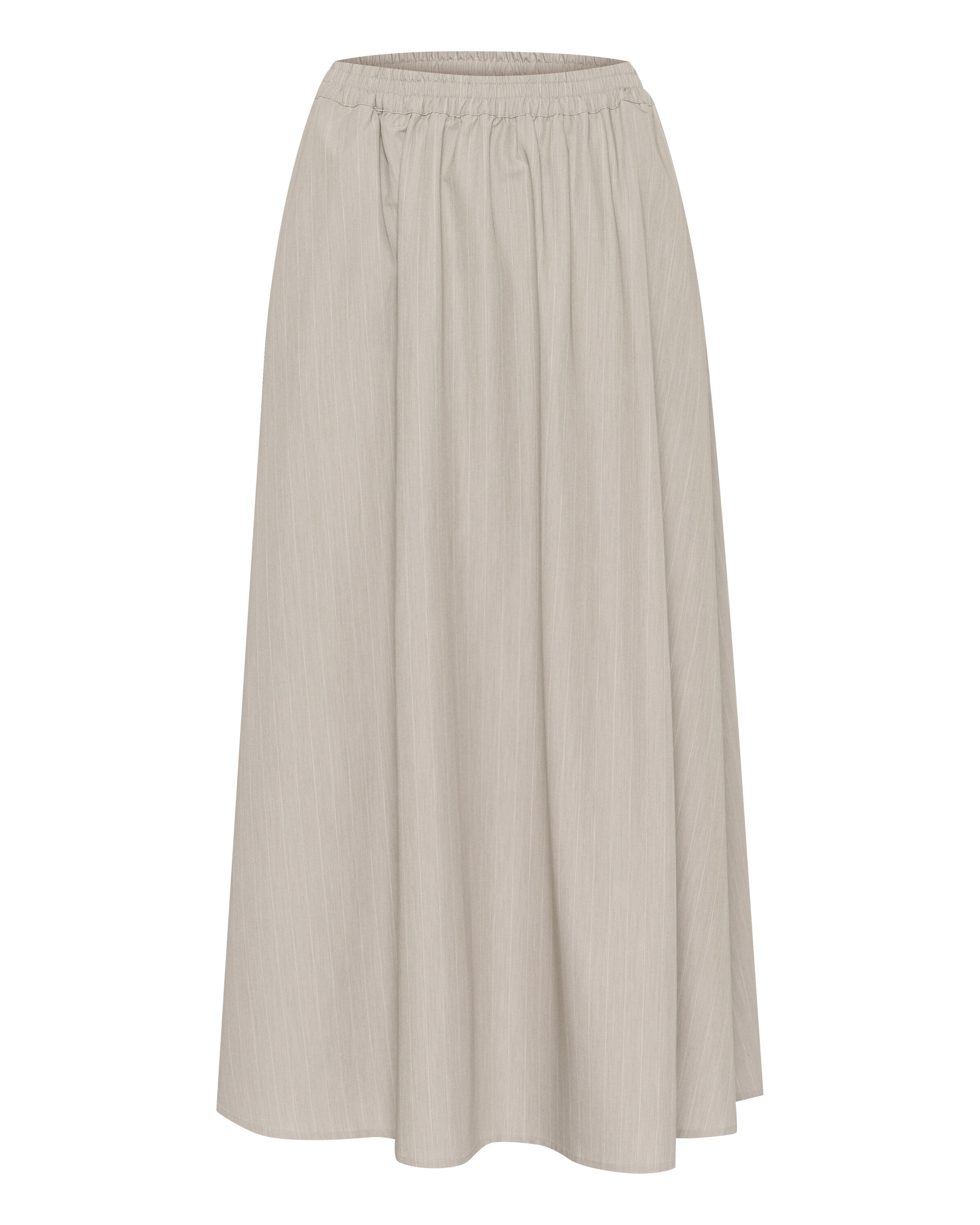 Kaffe Rok in Beige: voorkant
