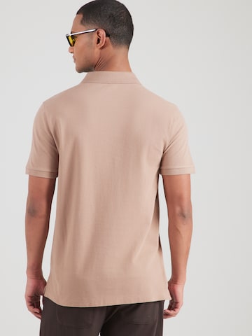 Abercrombie & Fitch Poloshirt 'PORTABELLA' in Braun