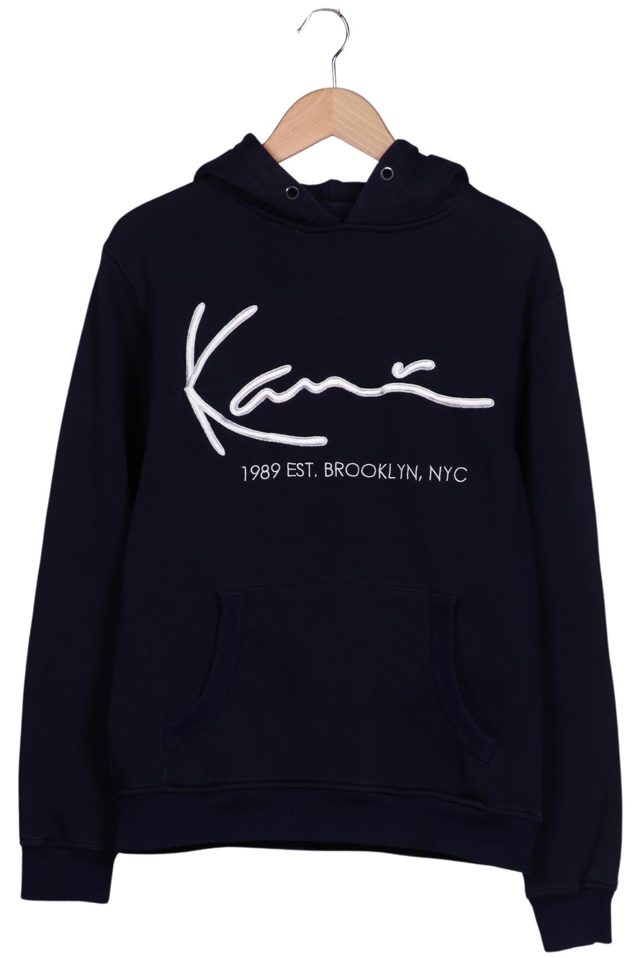 Karl Kani Kapuzenpullover M in Blau: Vorderseite