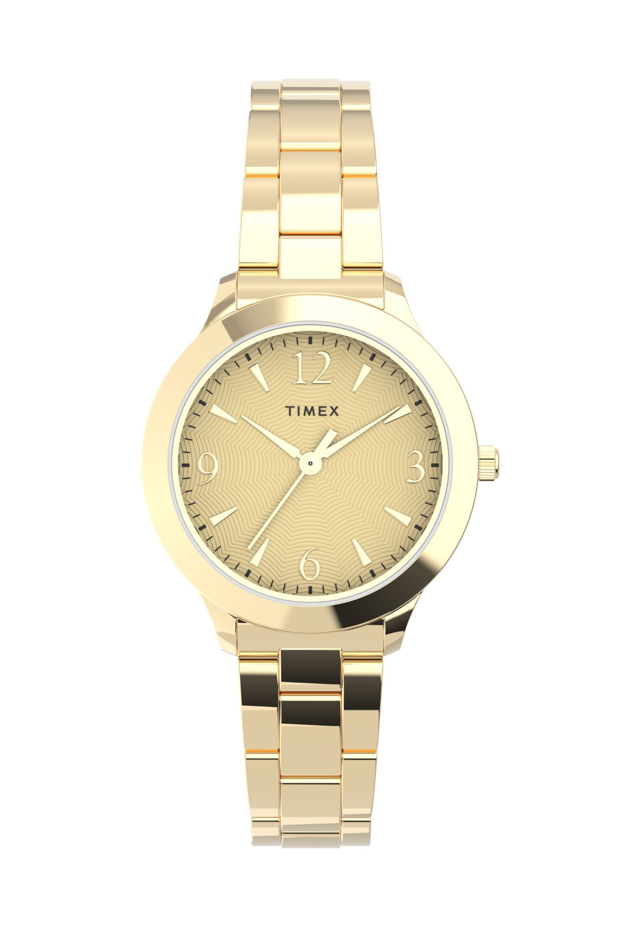 Orologio analogico 'Trend' di TIMEX in oro: frontale