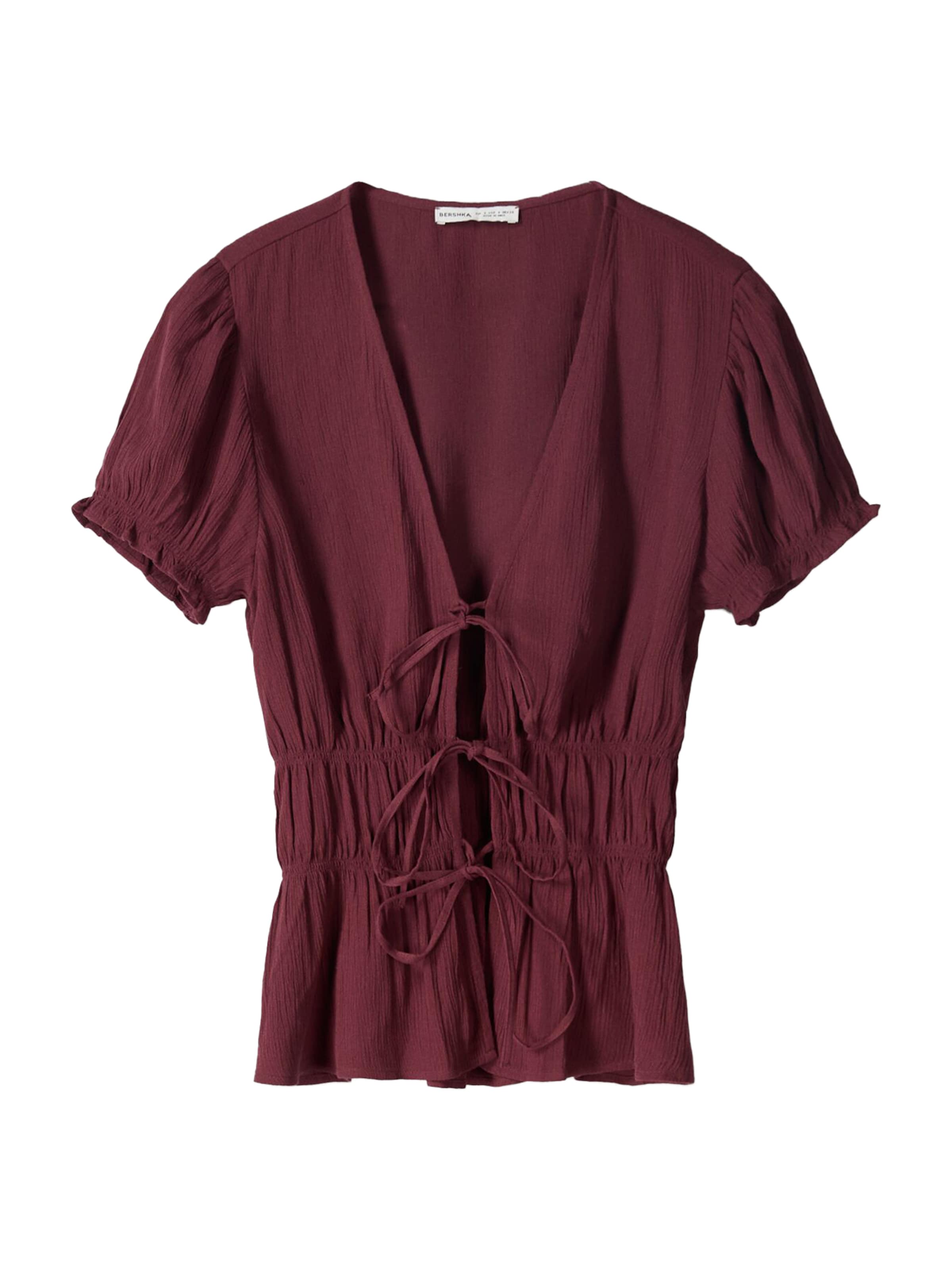 Bershka Blus i röd: framsida