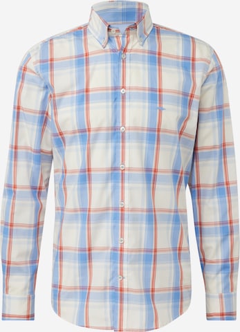 FYNCH-HATTON - Ajuste regular Camisa en azul: frente