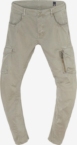 Le Temps Des Cerises Cargo Pants in Grey: front